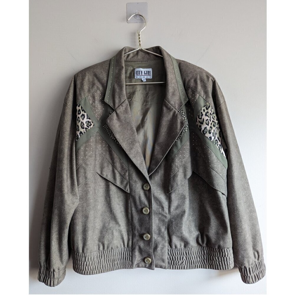 Vintage City Girl Sport bomber jacket
